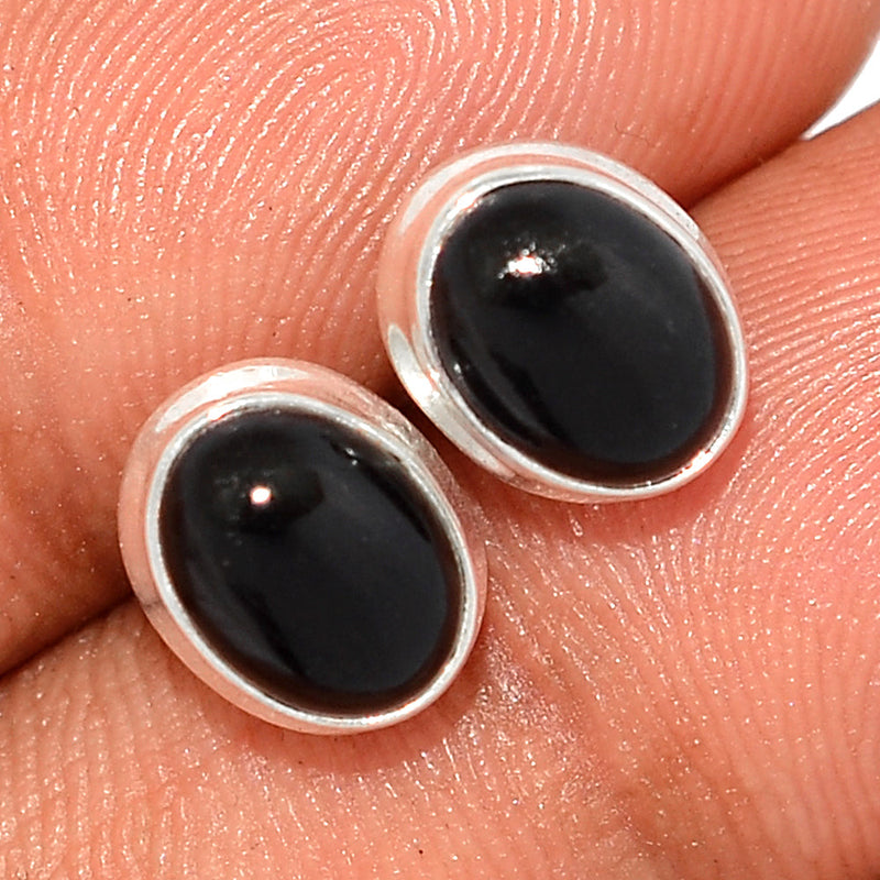 Black Onyx Studs - BOXS648