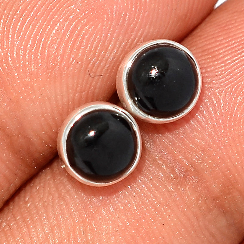 Black Onyx Studs - BOXS649