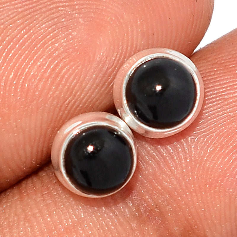 Black Onyx Studs - BOXS654