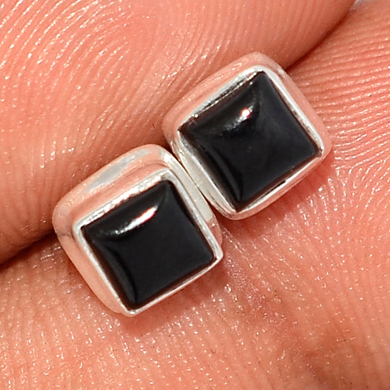 Black Onyx Studs - BOXS657