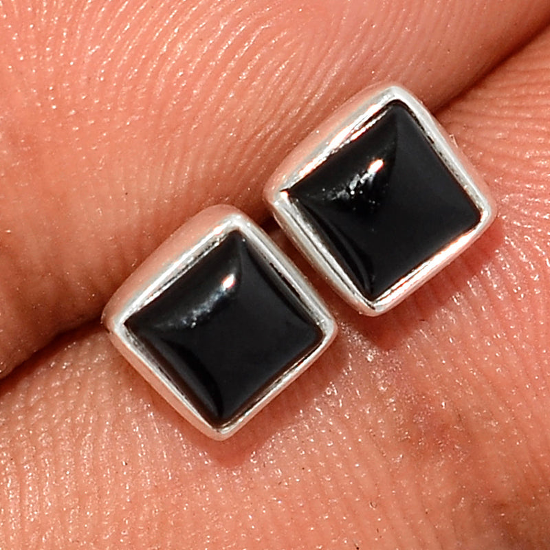 Black Onyx Studs - BOXS659