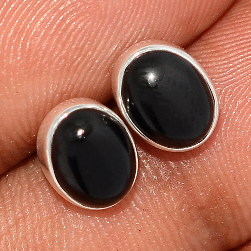 Black Onyx Studs - BOXS660