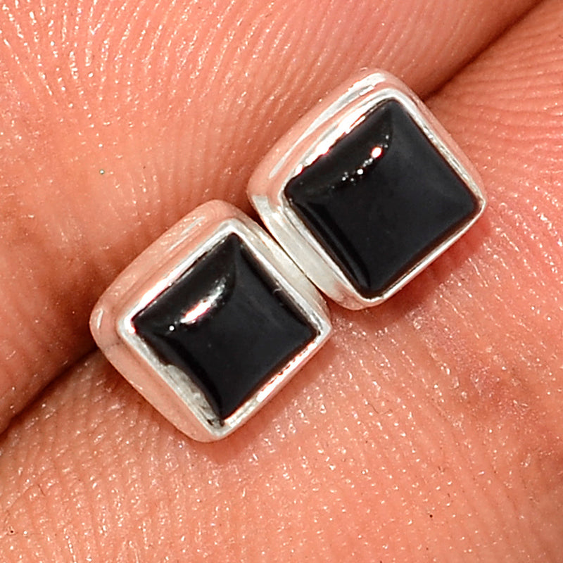 Black Onyx Studs - BOXS661