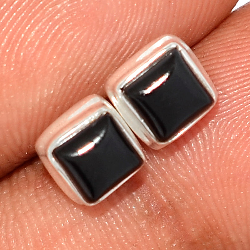 Black Onyx Studs - BOXS662