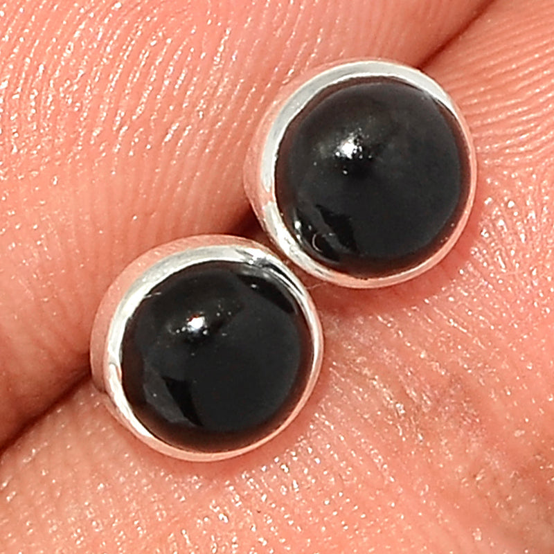 Black Onyx Studs - BOXS664