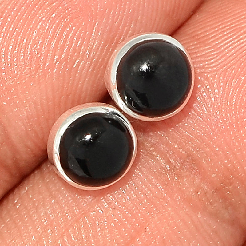 Black Onyx Studs - BOXS665