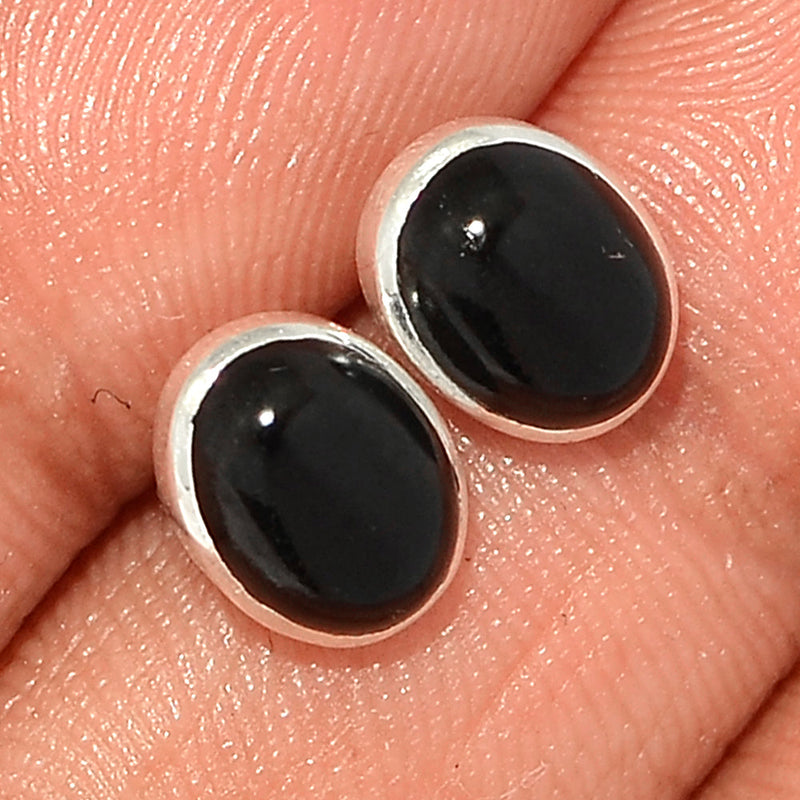 Black Onyx Studs - BOXS678