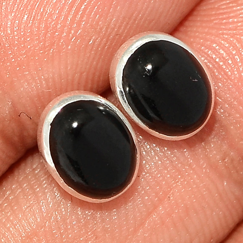 Black Onyx Studs - BOXS681