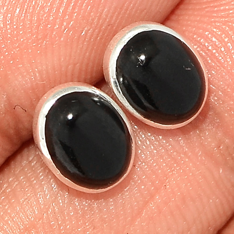 Black Onyx Studs - BOXS682