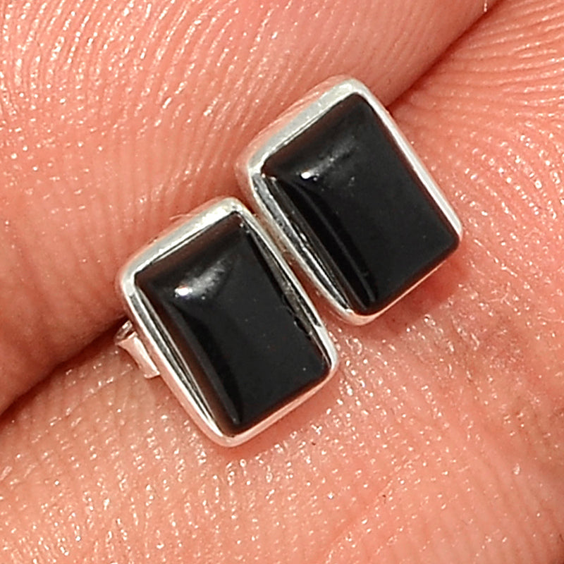 Black Onyx Studs - BOXS683