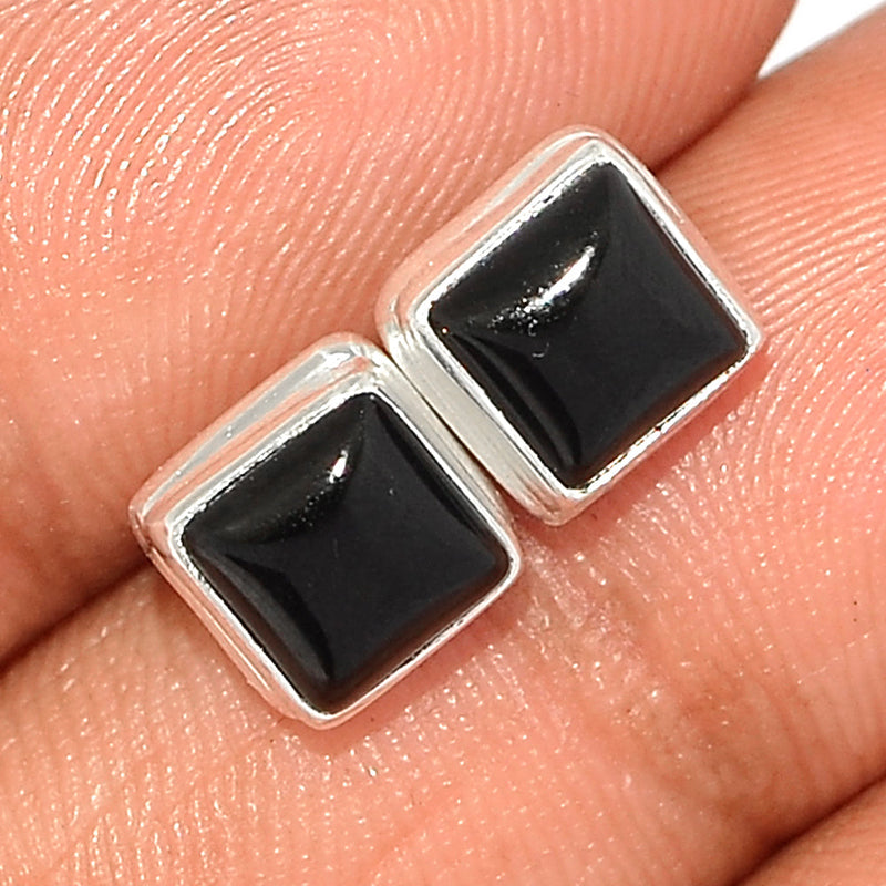Black Onyx Studs - BOXS686