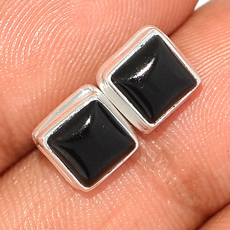 Black Onyx Studs - BOXS689