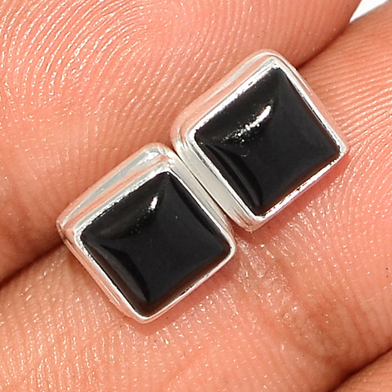 Black Onyx Studs - BOXS691