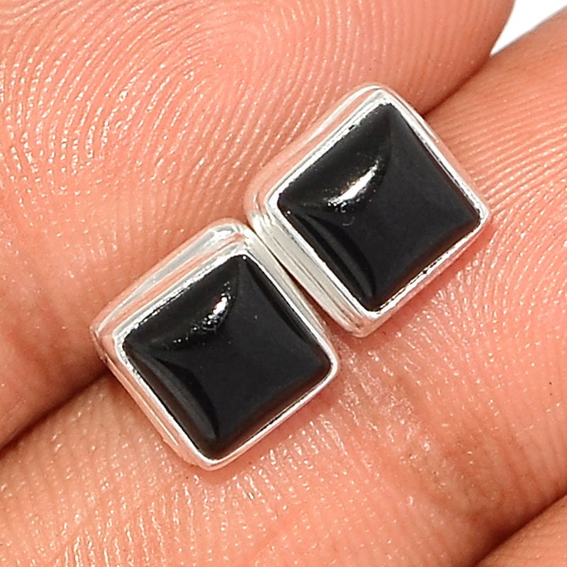Black Onyx Studs - BOXS692