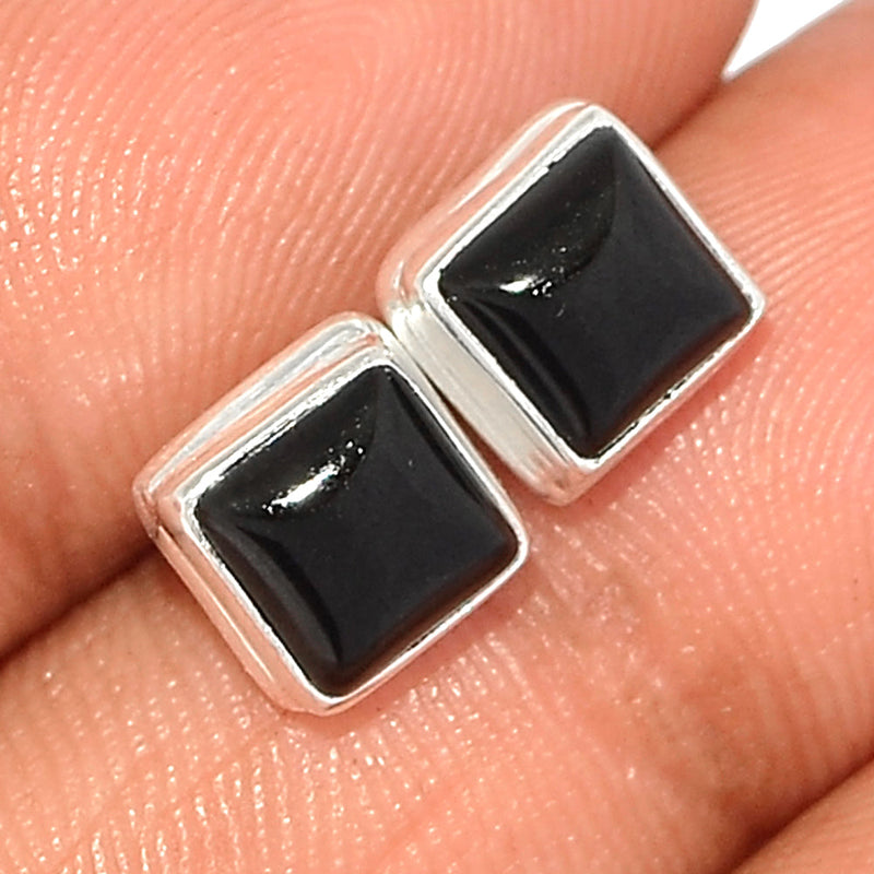 Black Onyx Studs - BOXS693