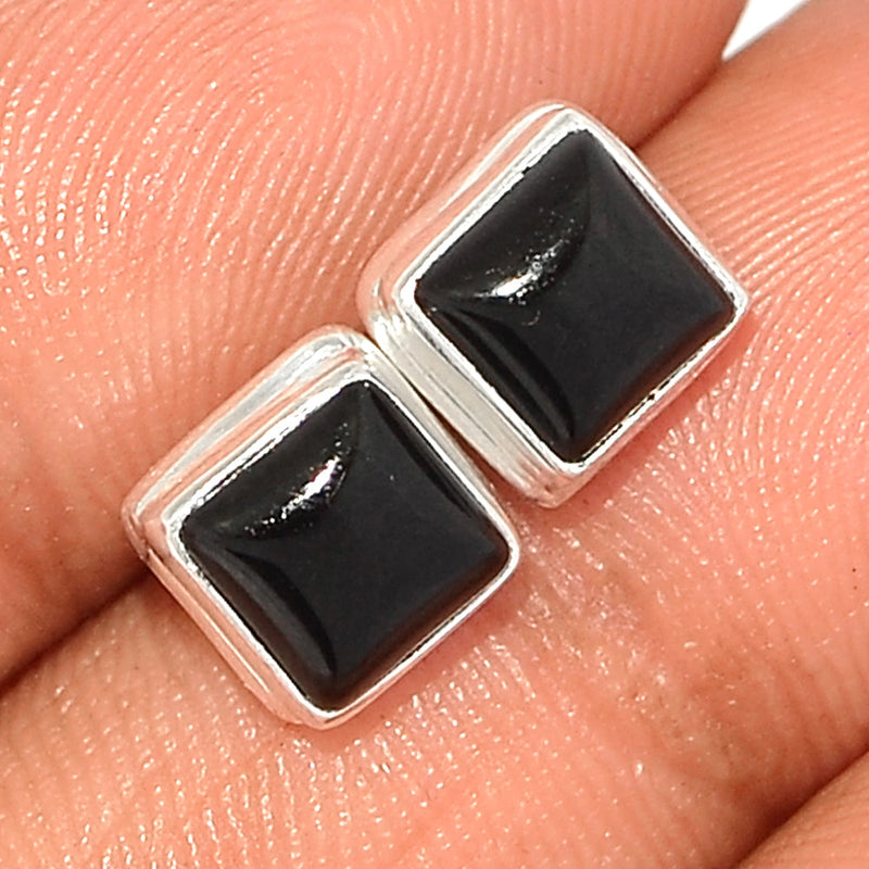 Black Onyx Studs - BOXS694