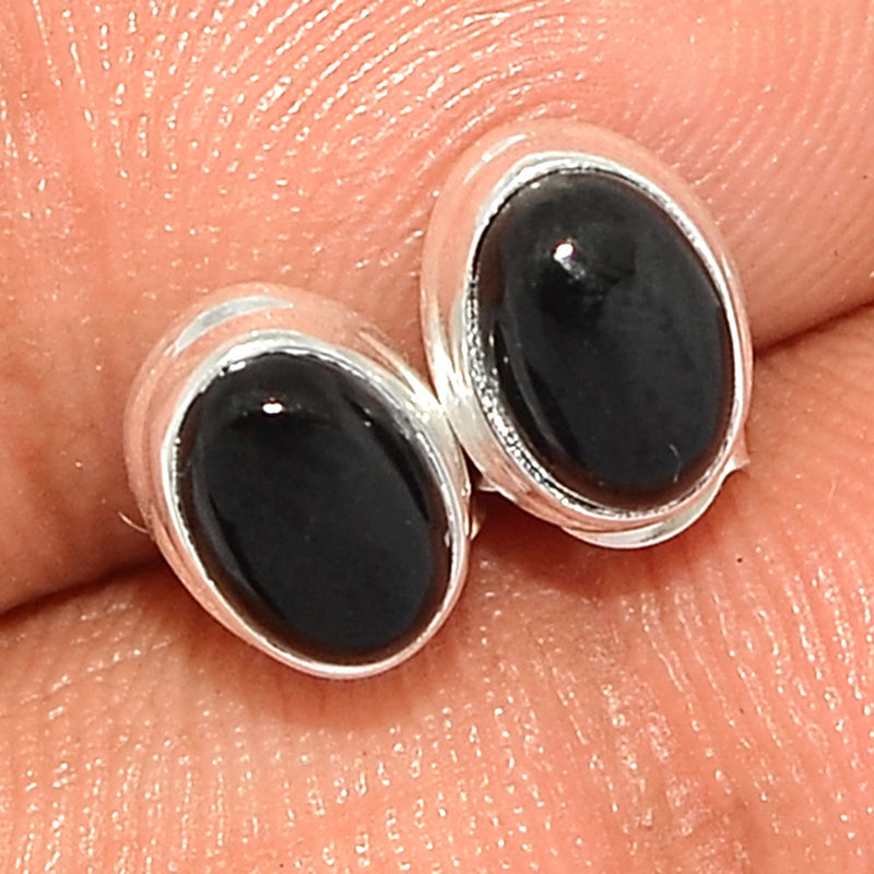 Black Onyx Studs - BOXS697