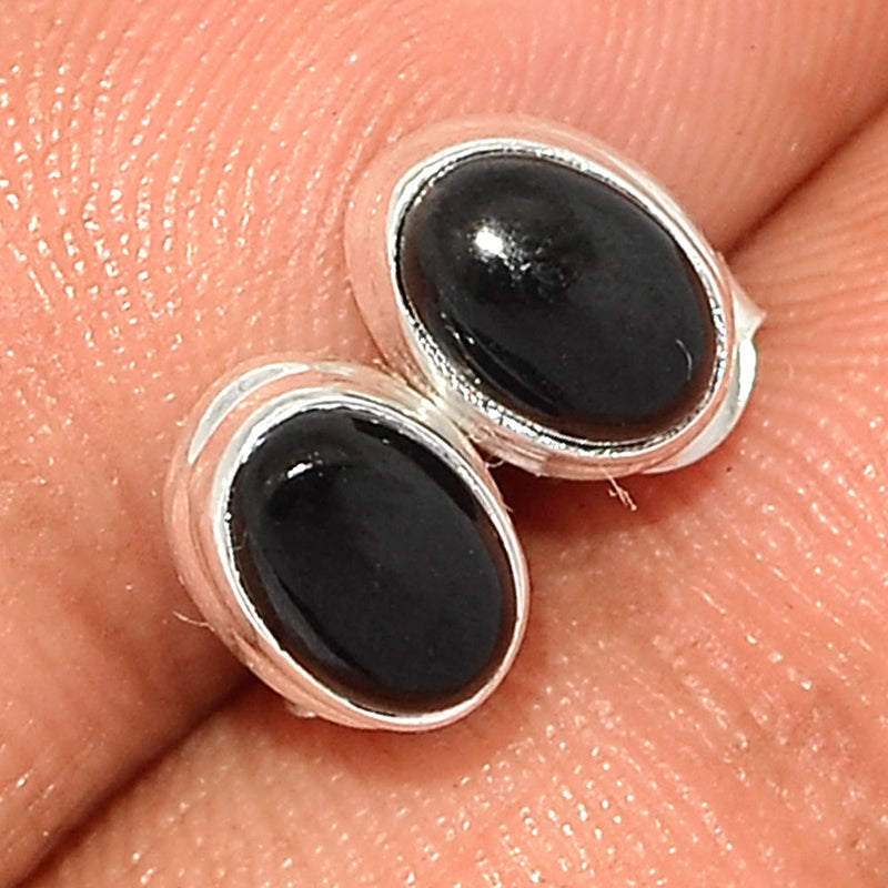 Black Onyx Studs - BOXS701