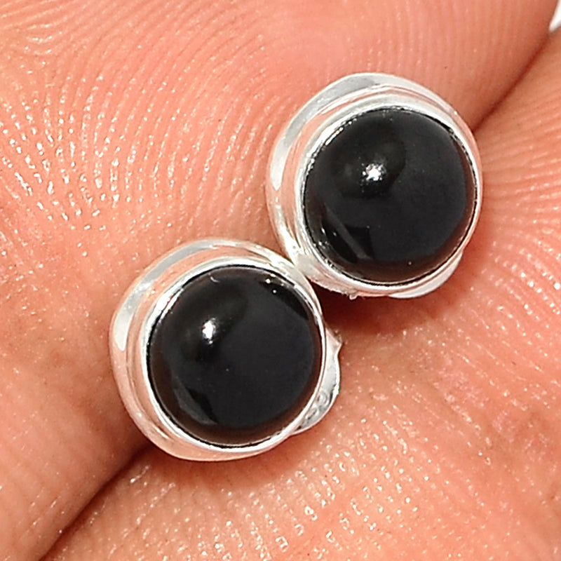 Black Onyx Studs - BOXS704
