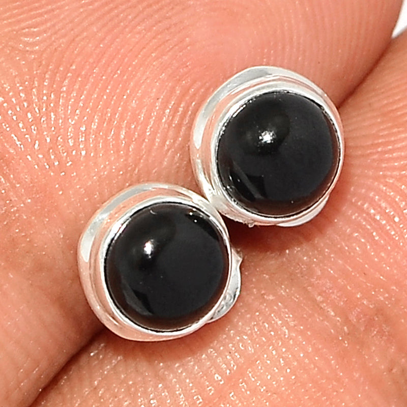 Black Onyx Studs - BOXS705