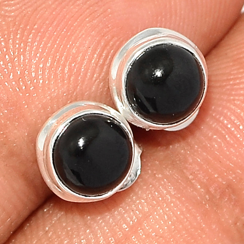 Black Onyx Studs - BOXS706