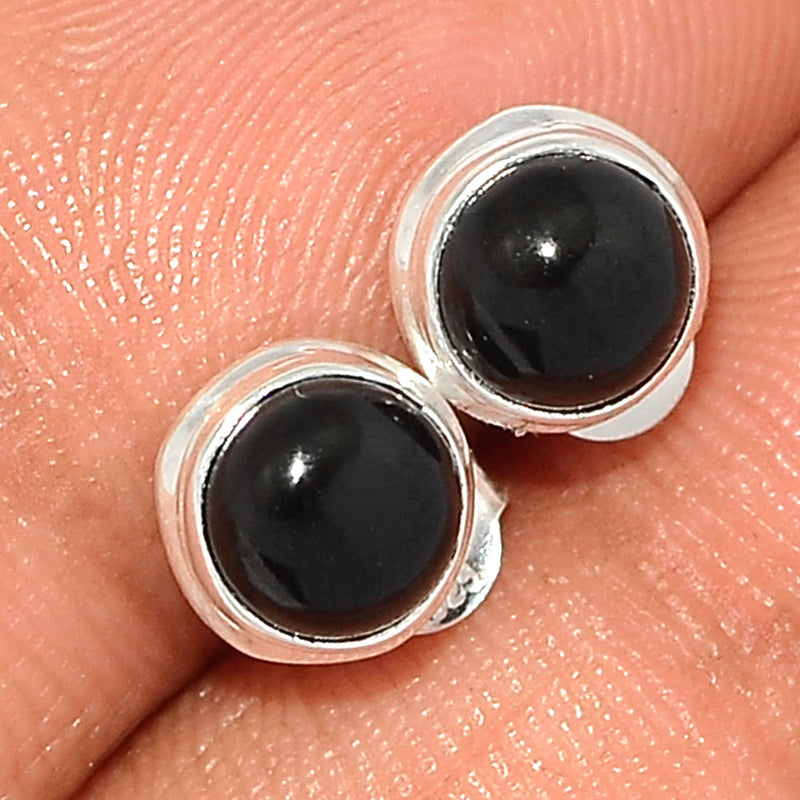 Black Onyx Studs - BOXS707