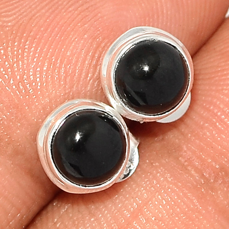 Black Onyx Studs - BOXS709