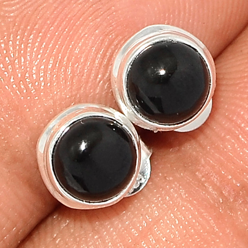 Black Onyx Studs - BOXS710