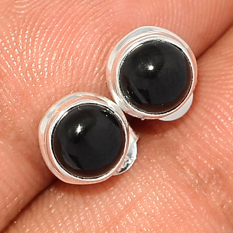 Black Onyx Studs - BOXS711
