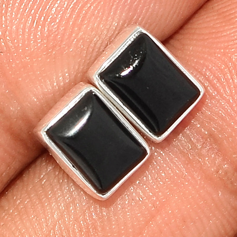 Black Onyx Studs - BOXS712
