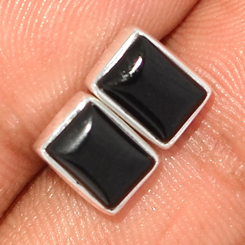 Black Onyx Studs - BOXS713