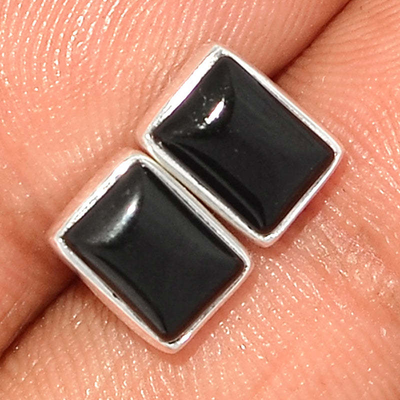 Black Onyx Studs - BOXS714
