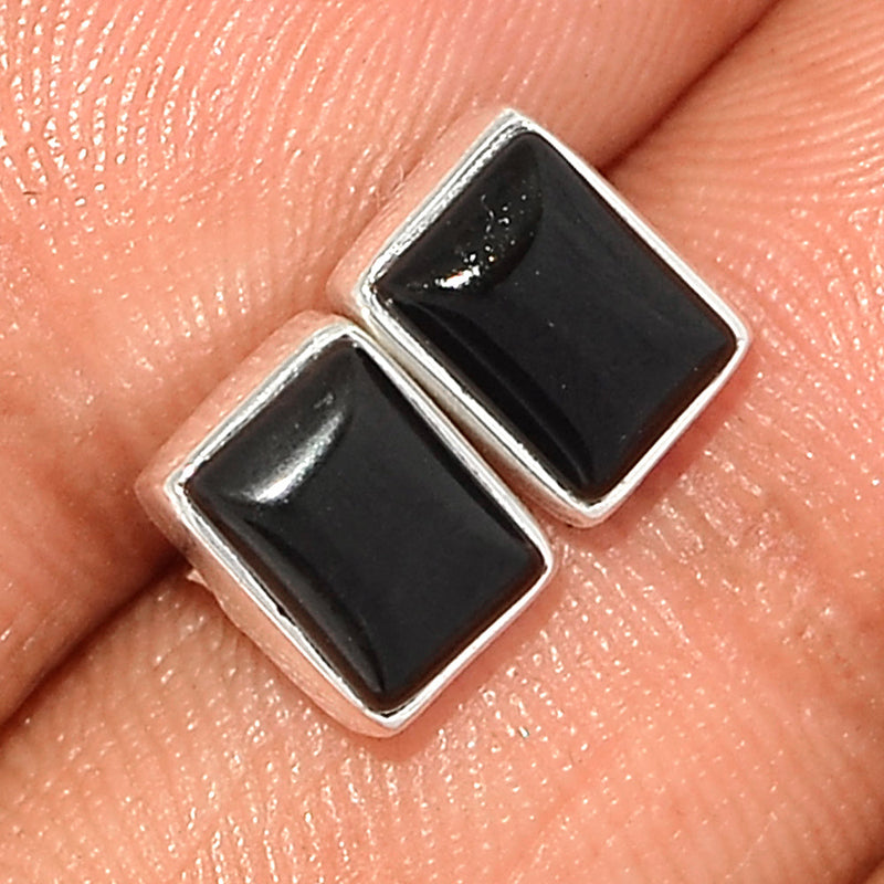Black Onyx Studs - BOXS715