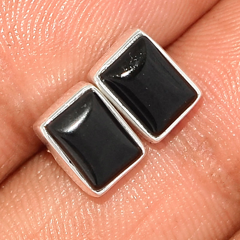 Black Onyx Studs - BOXS717