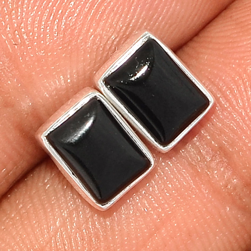Black Onyx Studs - BOXS719