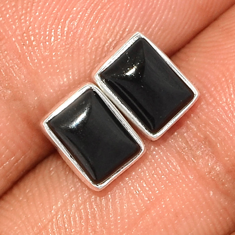 Black Onyx Studs - BOXS720