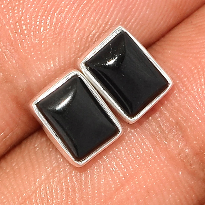 Black Onyx Studs - BOXS721