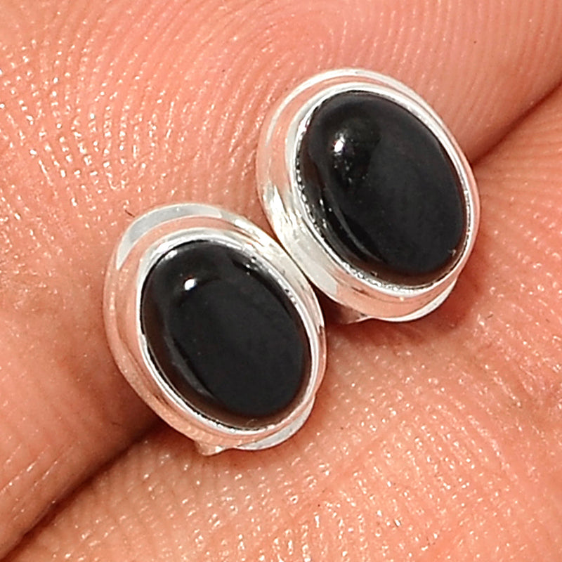 Black Onyx Studs - BOXS723