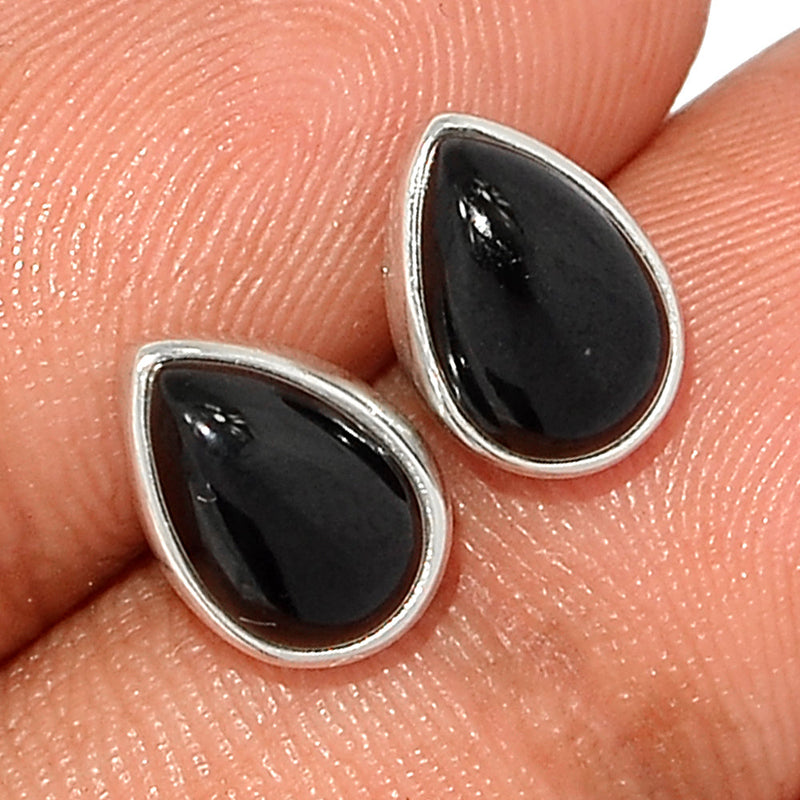 Black Onyx Studs - BOXS725