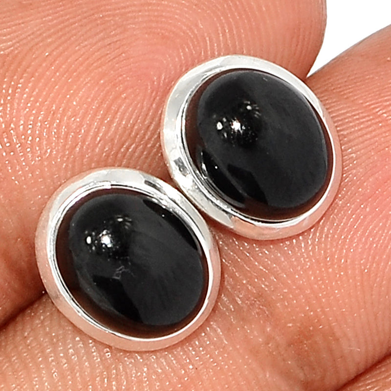 Black Onyx Studs - BOXS733