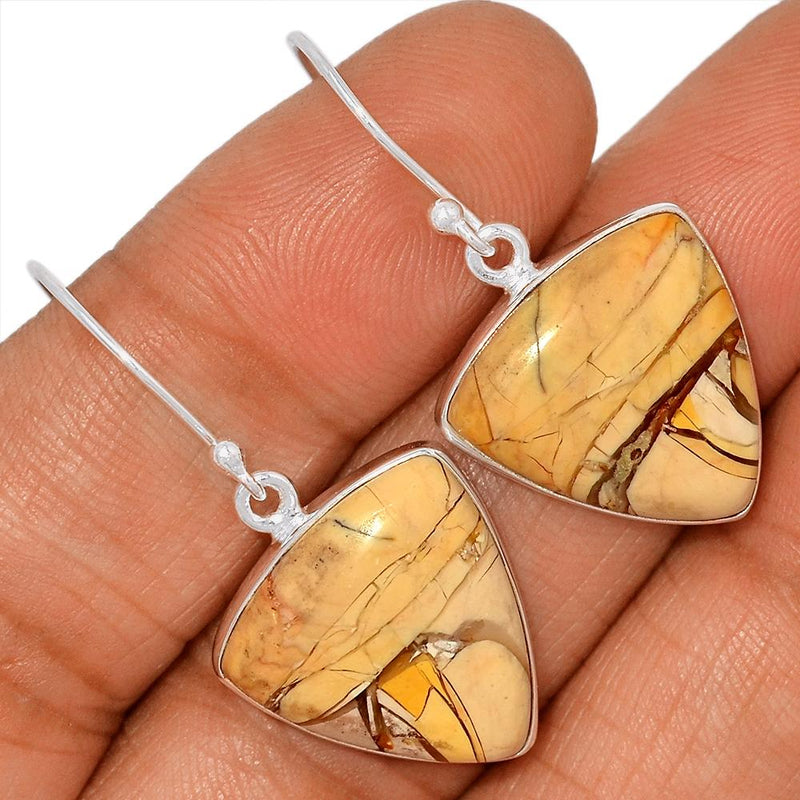 Brecciated Mookaite Earring-BRME301