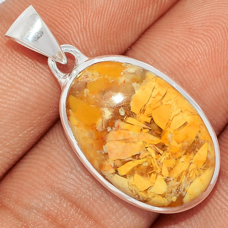 1.3" Brecciated Mookaite Pendants - BRMP846