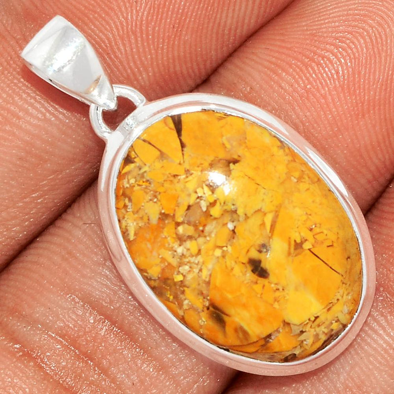 1.3" Brecciated Mookaite Pendants - BRMP883