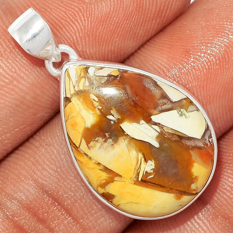 1.3" Brecciated Mookaite Pendants - BRMP887