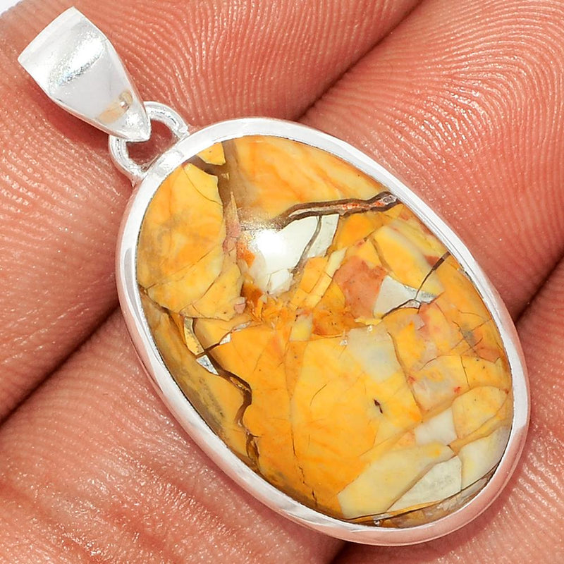 1.5" Brecciated Mookaite Pendants - BRMP889