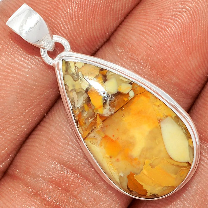 1.5" Brecciated Mookaite Pendants - BRMP918