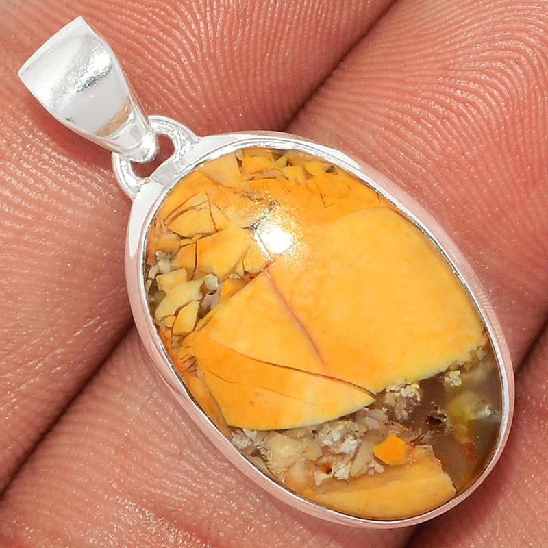 1.3" Brecciated Mookaite Pendants - BRMP954