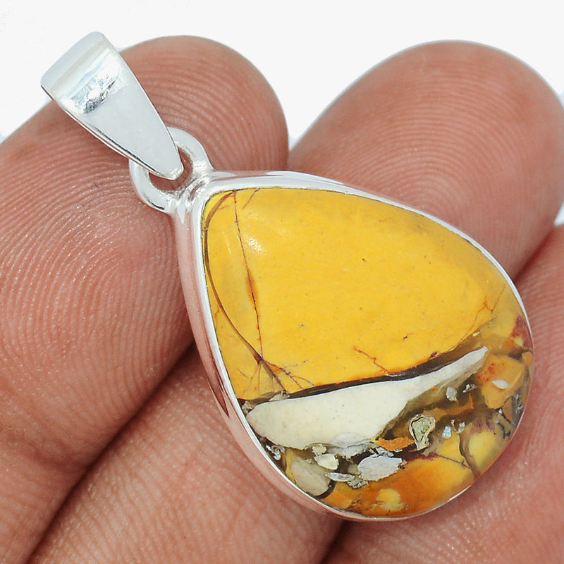 1.5" Brecciated Mookaite Pendants - BRMP957