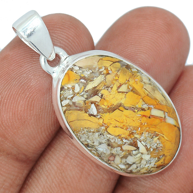 1.5" Brecciated Mookaite Pendants - BRMP960