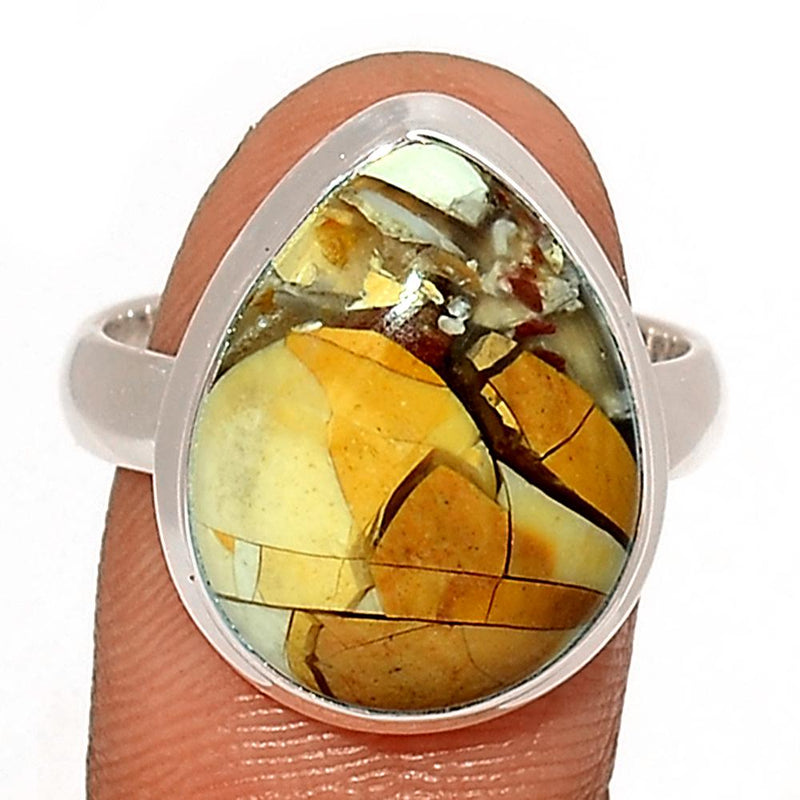 Brecciated Mookaite Ring - BRMR510